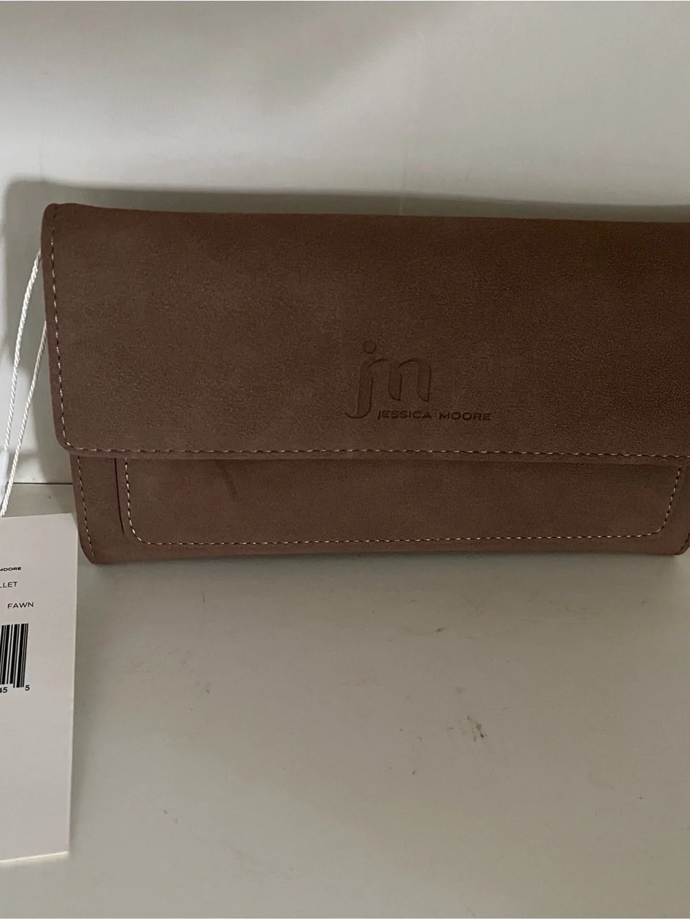 Jessica Moore Fawn Brown Wallet - Sleek Women's Clutch